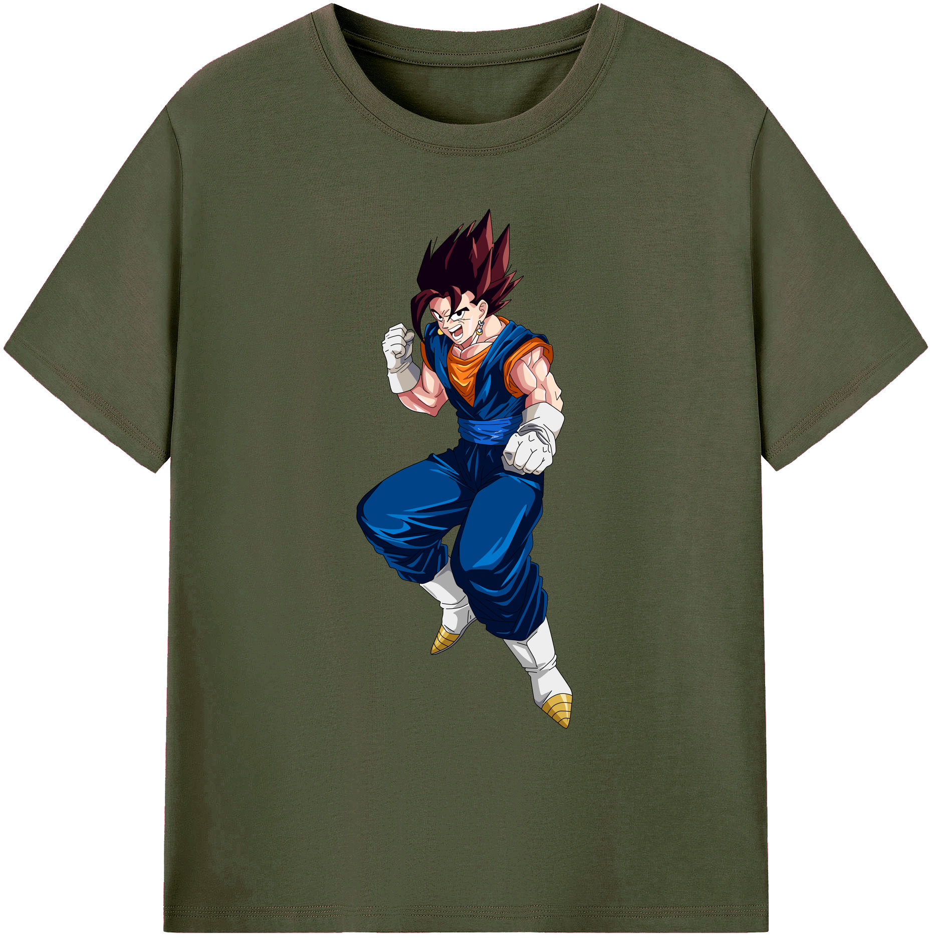（画像用） ドラゴンボール 孫 悟飯（そんごはん）DRAGON BALL Son Gohan 綿100％ メンズ半袖Tシャツ｜肌触りやわらか＆通気性